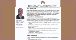 Desktop Screenshot of edgarcapital.com